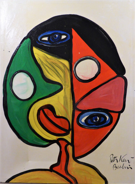 Peter Keil : Originalgemälde mit Echtheitszertifikat #126