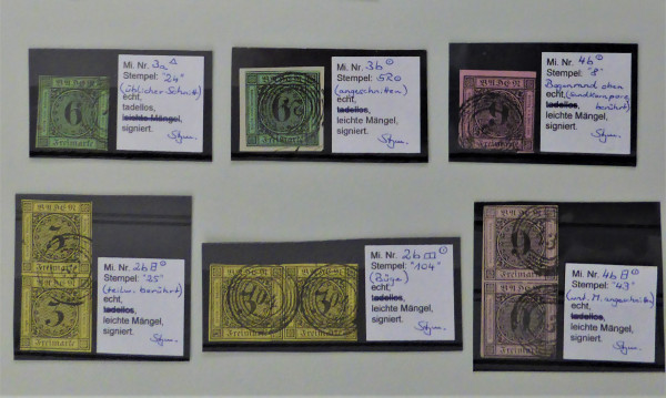 Briefmarke, Michel-Nr. 4b