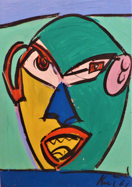 Peter Keil : Originalgemälde mit Echtheitszertifikat #76