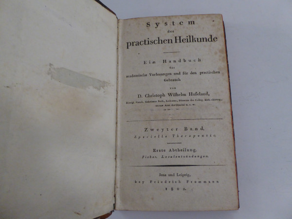 System der practischen Heilkunde 2. Band