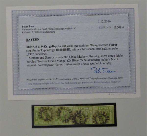 Briefmarke, Michel-Nr. 5d