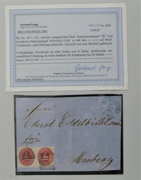 Briefmarke, Michel-Nr. 18