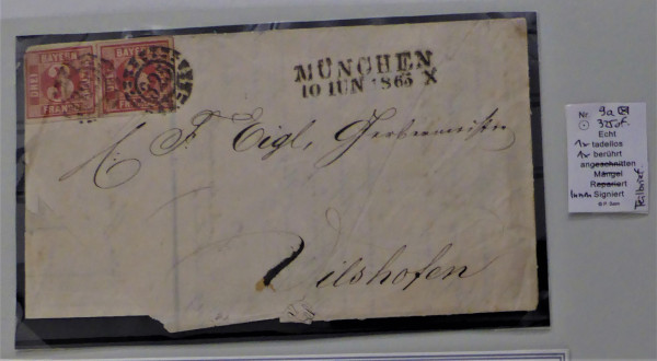 Briefmarke, Michel-Nr. 9a