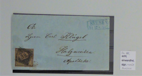 Briefmarke, Michel-Nr. 9a