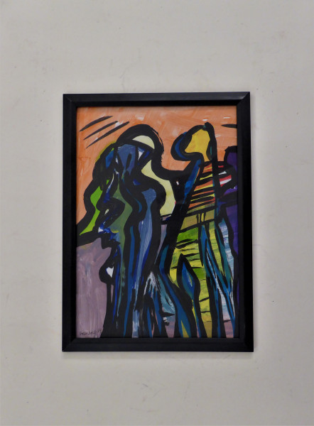 Original-Aquarell von H. P. Heckner