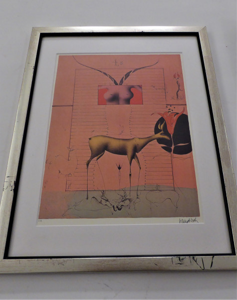 Original-Grafik von Paul Wunderlich