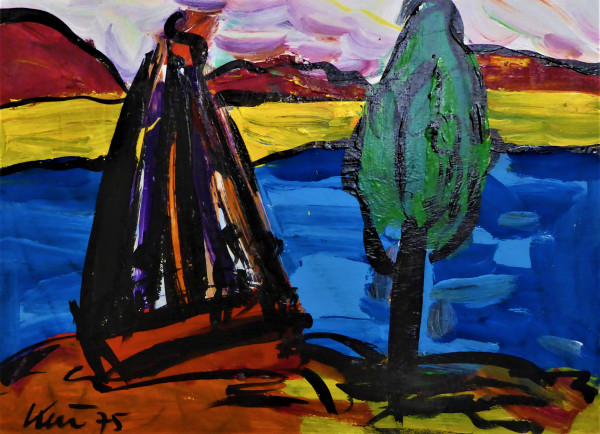 Peter Keil : Originalgemälde mit Echtheitszertifikat #6