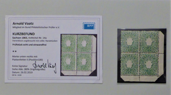 Briefmarke, Michel-Nr. 14a