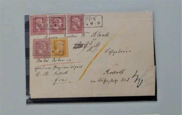 Briefmarke, Michel-Nr. 6a, 8a