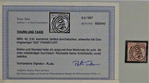 Briefmarke, Michel-Nr. 42