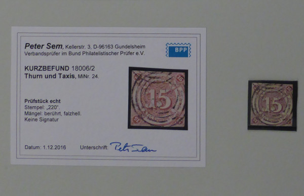 Briefmarke, Michel-Nr. 24