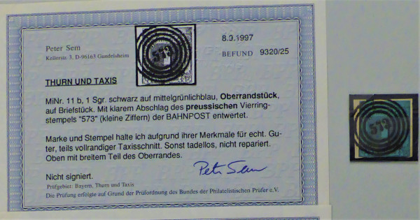 Briefmarke, Michel-Nr. 11 b