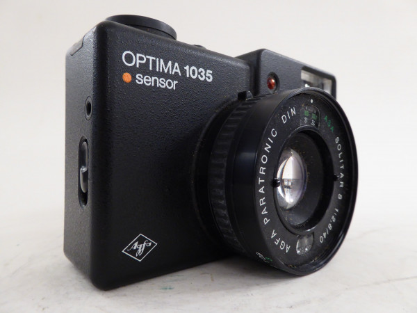 AGFA Optima 1035 sensor mit Solitar S 1:2,8